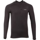 Basislaag - 509 FZN Merino - Trui - Zwart - 250 GSM 20 Micron Wol, 40% Bamboeviscose, 10% Nylon