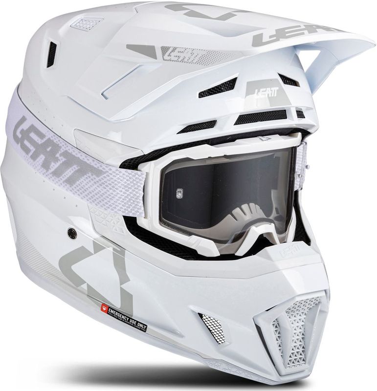 Leatt - Moto 7.5 V25 - Crosshelm - Met Brillen - Velocity 4.5