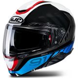 HJC - RPHA 91 - Systeemhelm - Zwart - Koolstof-aramide