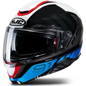 HJC - RPHA 91 - Systeemhelm - Zwart - Koolstof-aramide