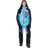 FXR - Recruit Lite - Sneeuwpak - Zwart-Houtskool-Fuchsia - 300D Polyester