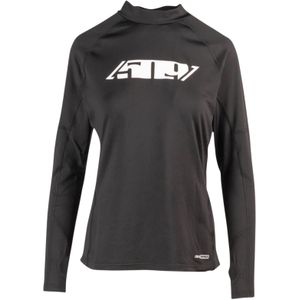 509 - FZN LVL 1-Shirt - Dames - Zwart - 100% Polyester