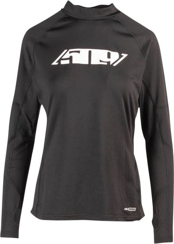 509 - FZN LVL 1-Shirt - Dames - Zwart - 100% Polyester