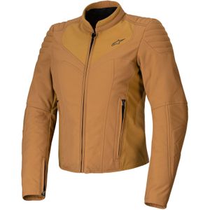 Motorjas Dames Alpinestars Isla WR Utility Bruin-Lichtgoud