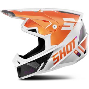 Motorhelm - Glasvezel - Zwart - D3O® Impactbescherming - Mips-systeem