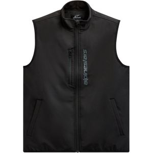 Motorjas - Softshell - Zwart - Polyester - Afneembare Capuchon