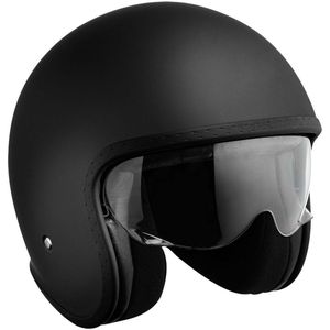IXS - 880 - Jethelm - Zwart Mat - Polycarbonaat - ECE Gekeurd