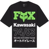 Fox - Kawi Oversized Tee - T-shirt - Lichtgrijs - Fijngebreid Jersey
