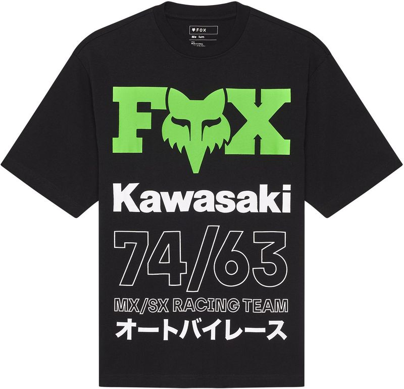 Fox - Kawi Oversized Tee - T-shirt - Lichtgrijs - Fijngebreid Jersey