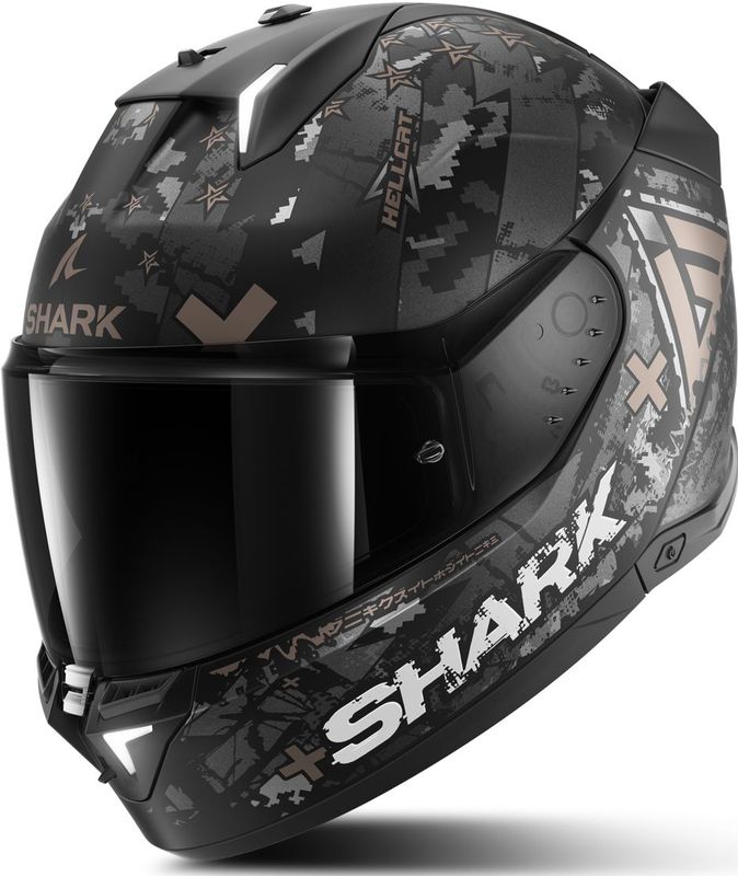 SKWAL - i3 - Integraalhelm - Full-LED-Verlichting - Zwart