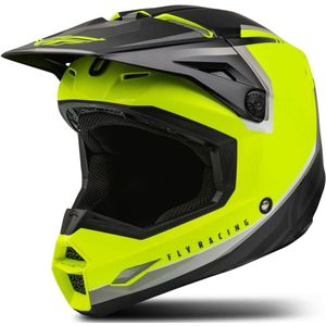 Crosshelm FLY Racing Kinetic Neon Geel