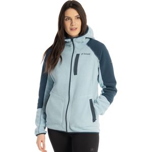 Darby Canyon - Fleece Hoodie - Dames - Polyester - Grijs