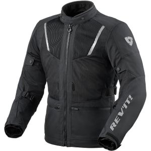 REV'IT! Levante H2O - Motorjas - Zwart - Polyester