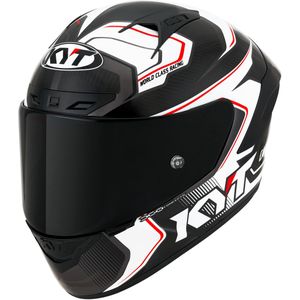 Integraalhelm KYT NZ-Race Carbon Competition Wit