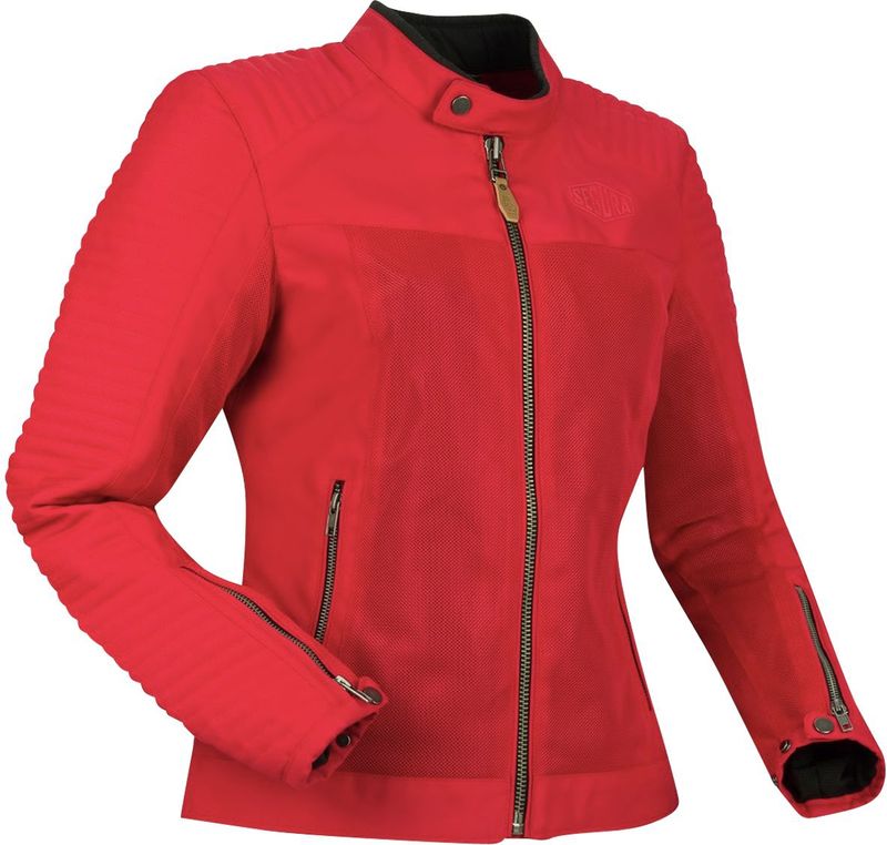 Segura - Dikinson - Motorjas - Dames - Fibratech 600D-stof - Verwijderbare Beschermers