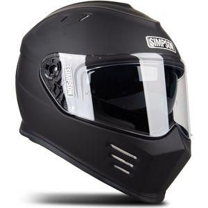 Helm Simpson Venom Mat Zwart