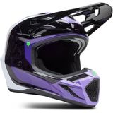 Crosshelm FOX V3 RS Grid Zwart-Paars