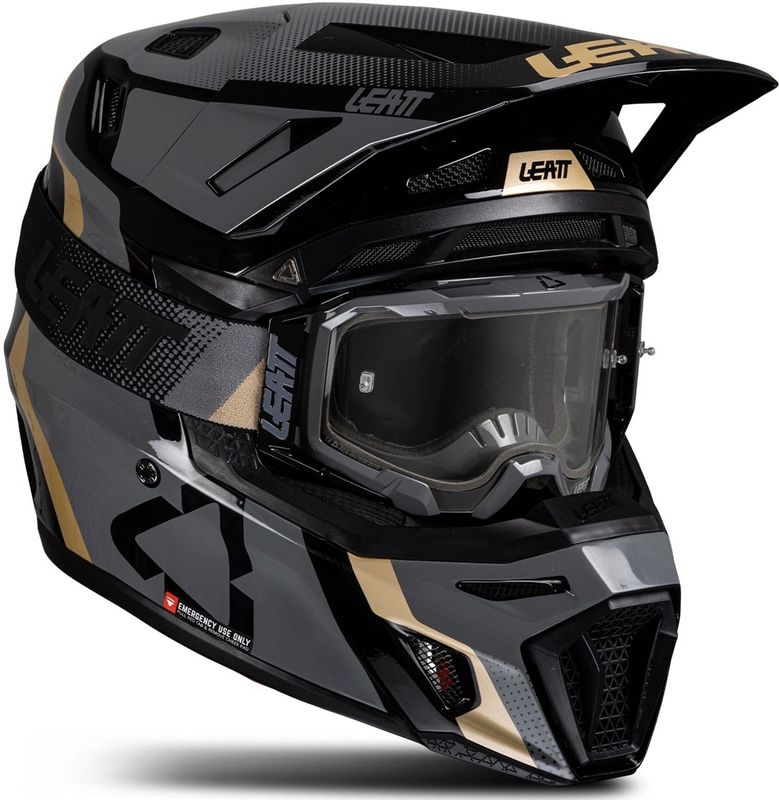 Leatt - Moto 8.5 - Helm en Velocity 5.5 - Zwart - Composiet