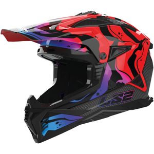 Crosshelm LS2 MX708 Fast II Wash Rood