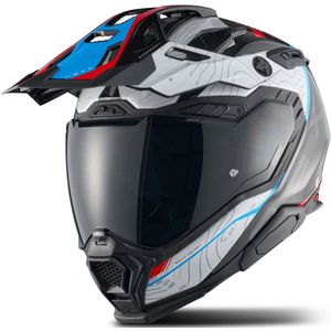 Adventure Helm Nexx X.WED3 Furka Rood-Blauw