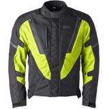 GMS - Avon WP - Waterdichte Motorfiets Textieljas - Zwart - Polyester