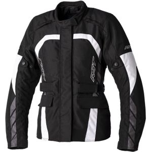 Motorjas Dames RST Alpha 5 Zwart-Wit