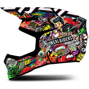 Oneal 3srs Crank Offroadhelm - Zwart - ABS - Veiligheidsvoorzieningen