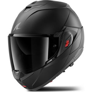 Shark - Oxo Systeemhelm - Mat Zwart - Lexan Polycarbonaat