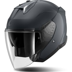 Shark - Skwal i3 Jet Blank - Jethelm - Antraciet - Lichtgewicht