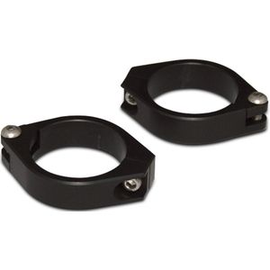 HIGHSIDER - Standpijpklemmen - Zwart - Aluminium - Voorvorkklemmen