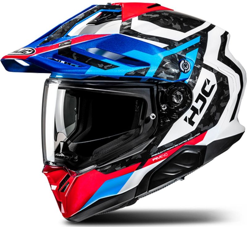 Helm HJC RPHA 60 Dakar Adventure Blauw-Wit-Rood