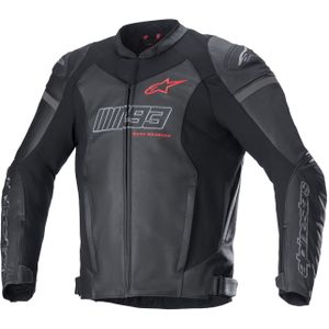 Motorjas Alpinestars MM93 Track Zwart-Helder Rood