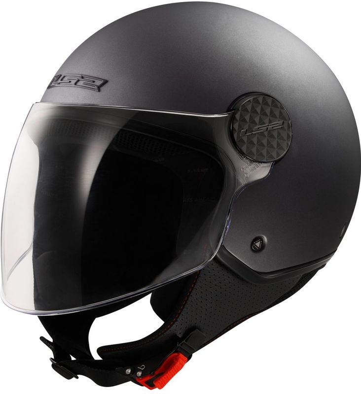 LS2 - OF558 Sphere Lux II - Jethelm - Grijs - Kinetic Polymer Alloy