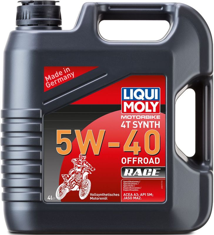 Liqui Moly - 4t Offroad - Motorolie - 5w40 - Synthetische Technologie - 4l