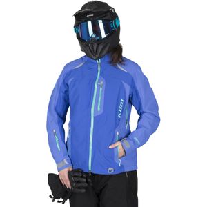 Motorjas Dames Klim Alpine Parka Blauw