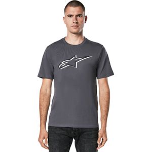 T-shirt Alpinestars Ageless Shadow CSF Houtskool-Zwart