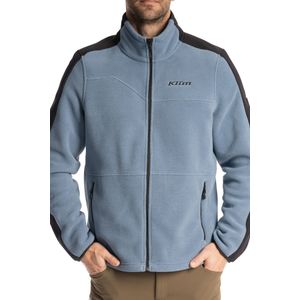 Tussenlaagjas Klim Teton Crest Fleece Blauw-Zwart