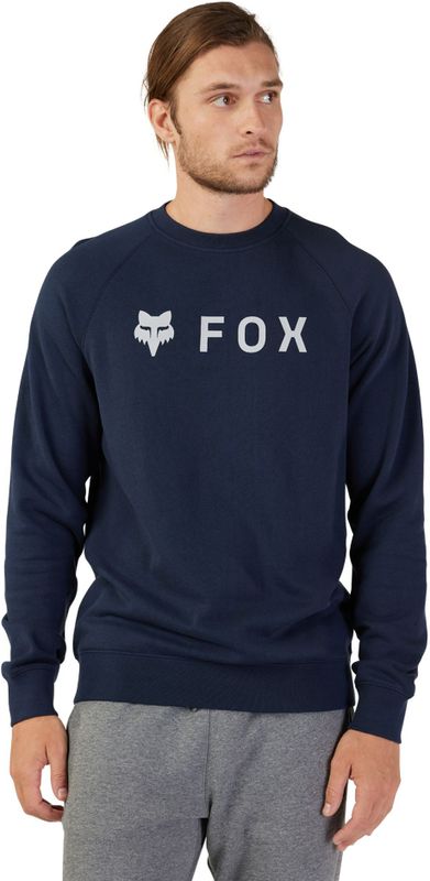 Fox - Absolute Crew Sweatshirt - Navy - Katoen/Polyester - Zachte Binnenkant