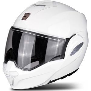 Modulaire Helm Scorpion EXO-TECH EVO Solid Wit