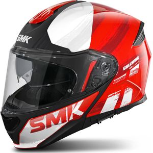 Systeemhelm SMK Gullwing Tourleader Rood-Wit