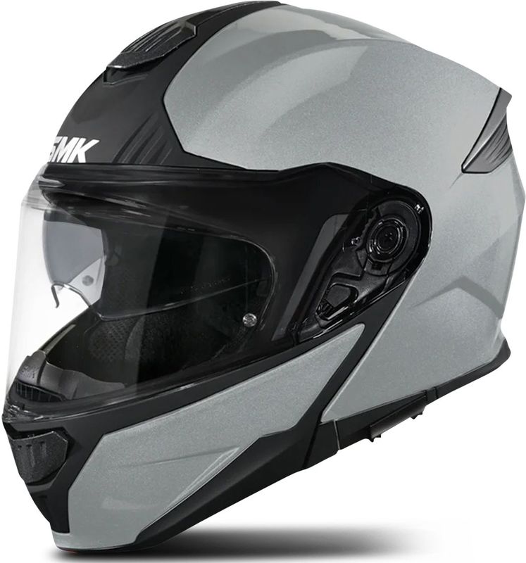 SMK Gullwing - Modulaire Helm - Zwart