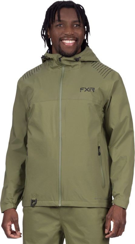 Jassen - Lichtgewicht Nylon - Waterdicht - Zwart - DWR Afwerking