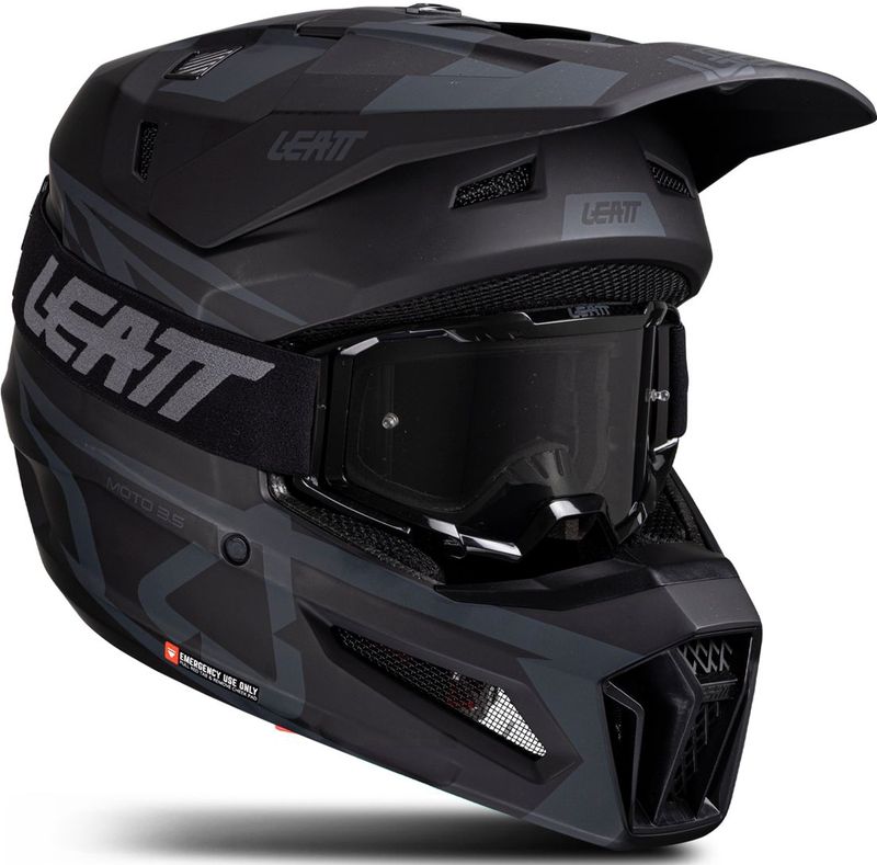Leatt - Moto 3.5 - Crosshelm - Met Vizion 3.5-bril - ECE en DOT-gecertificeerd