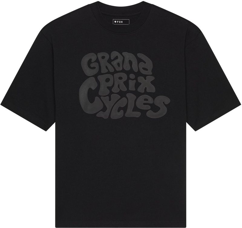 Fox - GPC Oversized - T-shirt - Zwart - Fijngebreid Jersey
