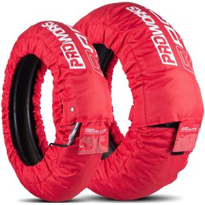 Bandenwarmers Proworks Racing Line D3 Rood