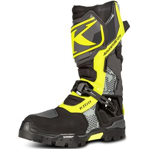 Motorlaarzen Klim Adventure GTX Grijs-Hivis