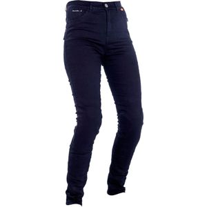 Bikerbroek - Zwart - Denim - Slimfit Met D3O Kniebescherming