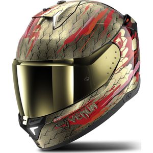 SHARK - Skwal I3 Venum - Integraalhelm - Zwart / Rood / Goud - Thermoplastisch