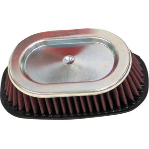 Luchtfilter Ovaal Conisch chromium K&N Universal