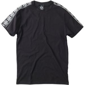 T-shirt West Coast Choppers Taped Zwart